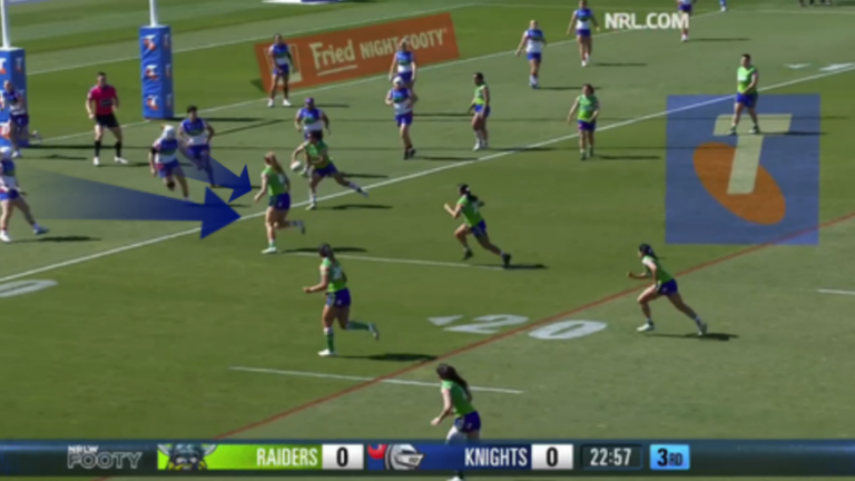 Take the Two NRLW Round 7: Apii Nicholls and the importance of kick returns + Lily Peacock & Ellie Johnston